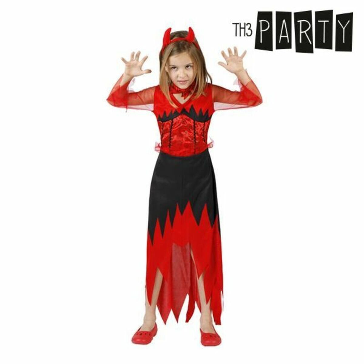 Costum Deghizare pentru Copii Th3 Party Multicolor Drac (3 Piese)